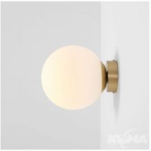 Ball kinkiet E27 15W mosiądz